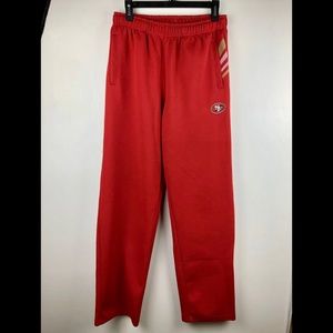 San Francisco 49ers NFL Pro Line Pants Sweatpants Jogger Trackpants Vintage M